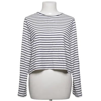 Long sleeve T-shirt (White, Blue) from Stylein Elastane, Viscose