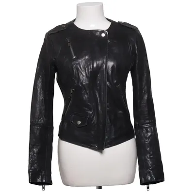 Biker jacket (Black) from Muubaa Cotton, Leather, Polyester