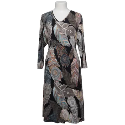 Kleid (Schwarz, Mehrfarbig) von Ted Nicol Elasthan, Viskose