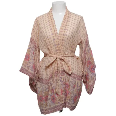 Cardigan (Beige, Multicolored) from Spell Cotton, Metallic fiber