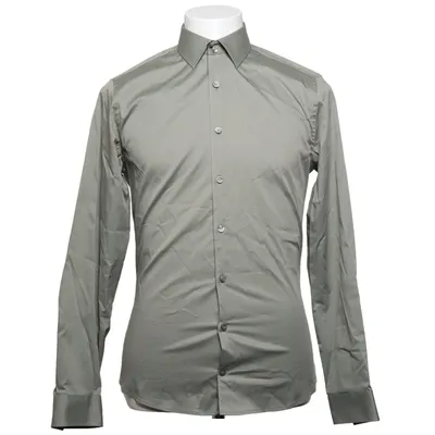 Shirt (Groen) van Tiger of Sweden Katoen, Elastaan, Polyamide