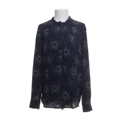 Pussy bow blouse (Blue) from Oui Polyester
