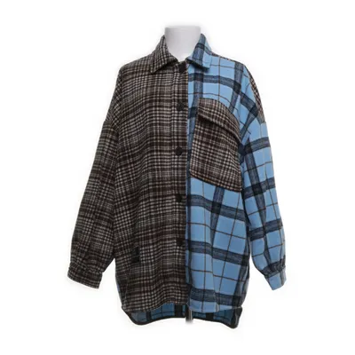 Overshirt (Blauw, Meerkleurig) van Bershka Wol