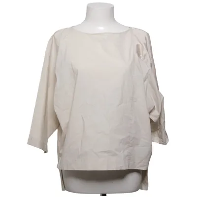 Blouse (Beige) de Fabiana Filippi Coton, Élasthane, Soie