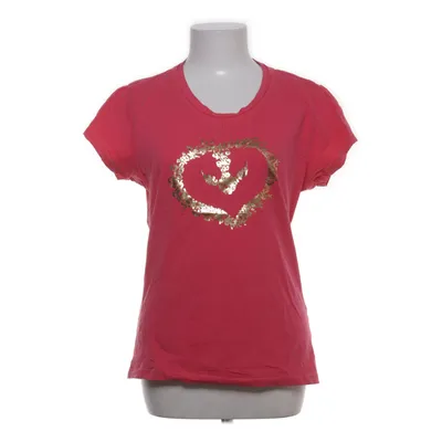 T-shirt (Roze, Goud) van P.K Sports Katoen, Elastaan