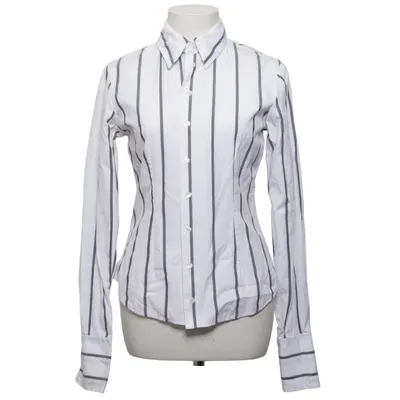 Shirt (White, Black) from Anne Fontaine Cotton