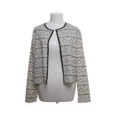 Cardigan (White, Black) from Atmosphere Elastane, Polyester