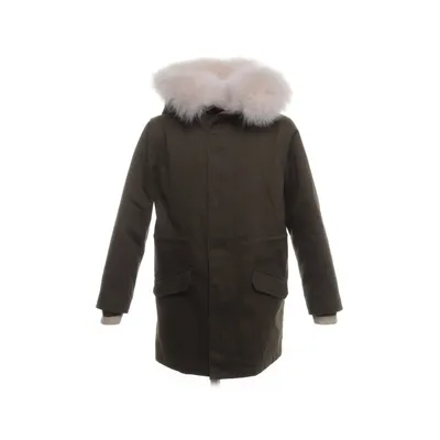 Parka (Green, Multicolored) from Yves Salomon Elastane, Rabbit fur, Polyamide, Polyester, Fox fur