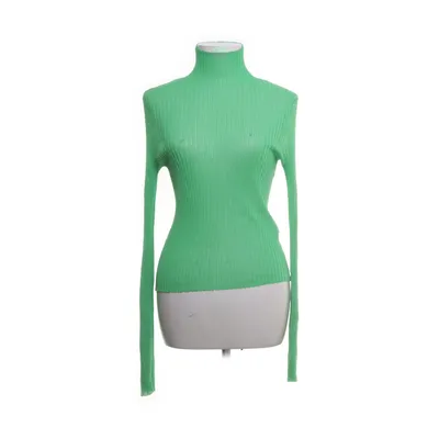 Top (Groen) van Zara Nylon, Viscose