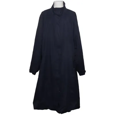 Raincoat (Blue) from Zizzi Cotton, Polyamide, Polyester