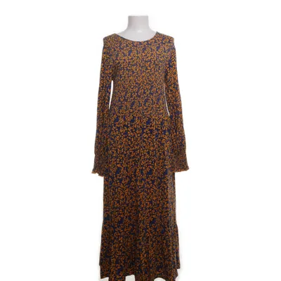 Maxi dress (Blue, Yellow) from VRS Fashion Elastane, Viscose