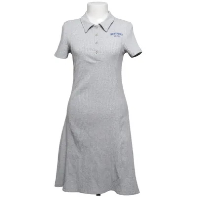 Robe polo (Gris) de Sinsay Coton, Élasthane, Polyester