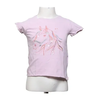 T-shirt (Roze) van Blue Seven Katoen