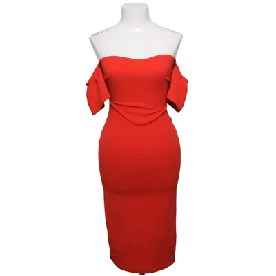 Jurk (Rood) van Missguided Elastaan, Polyester