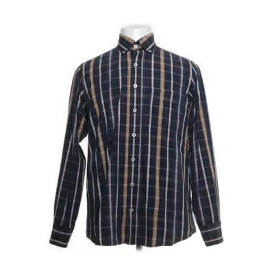 Buttondown-skjorta (Blå, Gul, Vit) från Campione Bomull, Skinn, Polyester
