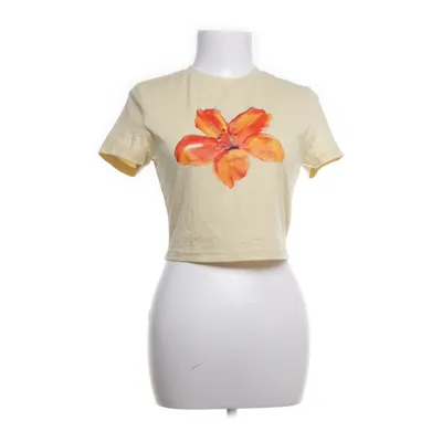 Top (Geel, Meerkleurig) van Shein Katoen, Elastaan, Polyester