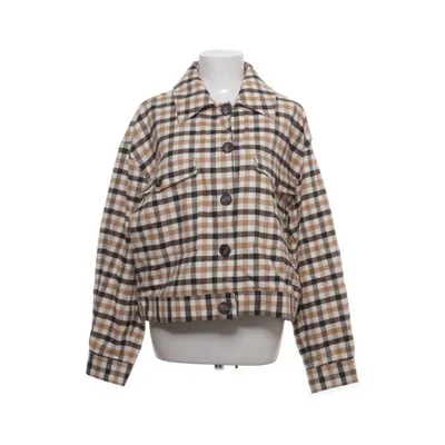 Överskjorta (Brun, Vit) från Armedangels Ekologisk bomull, Återvunnen bomull