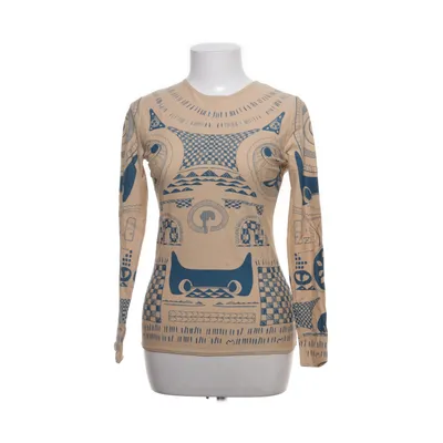 Långärmad t-shirt (Beige, Blå) från Maison Martin Margiela by H&M Polyamid