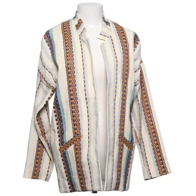 Cardigan (Beige, Blue, Brown) from Bella Jones Acrylic, Cotton