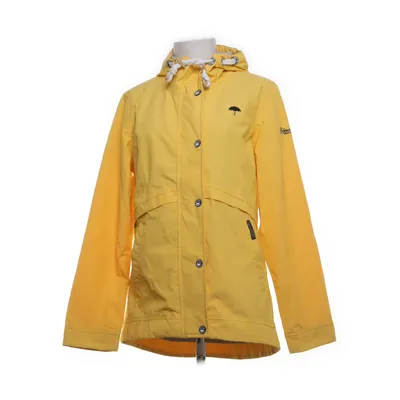 Veste imperméable (Jaune, Gris) de Schmuddelwedda Coton, Polyamide, Polyester, Polyuréthane