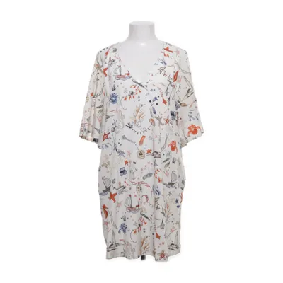 Klänning (Vit, Flerfärgad) från Essentiel Antwerp Polyester, Viskos