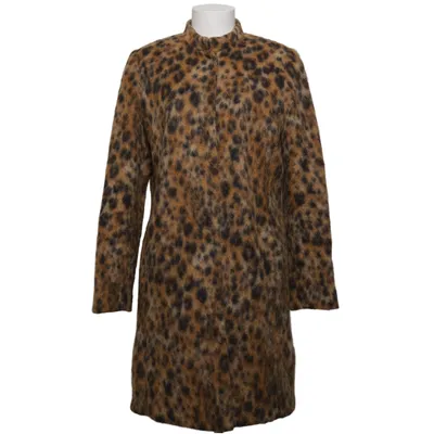 Coat (Brown, Black) from Mind Acetate, Alpaca wool, Mohair, Nylon