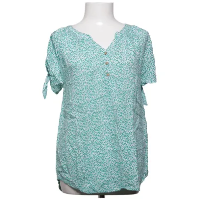 Top (Green, White) from Isolde Viscose