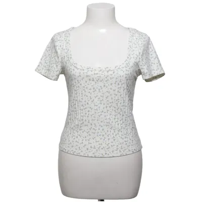 Top (Lovely Printed Rib Tee) from Nelly Cotton, Elastane, Polyester