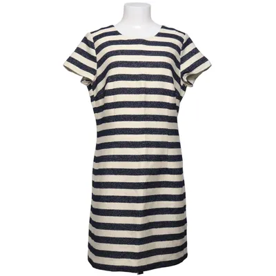 Jurk (Blauw, Wit) van ESPRIT Katoen, Polyester