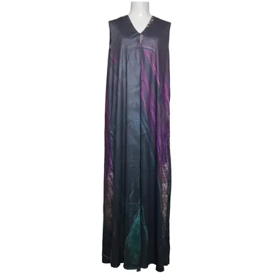 Maxikjole (Sort, Grøn, Lilla) Elastan, Polyester