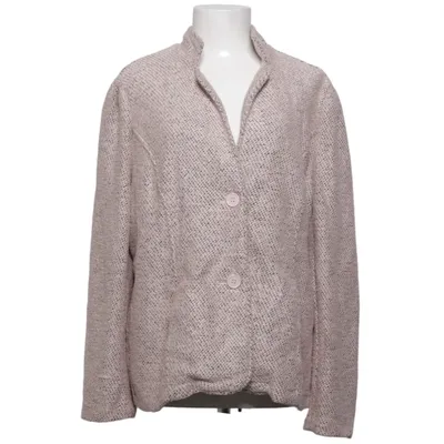 Blazer (Beige) van Ambria Katoen, Polyester