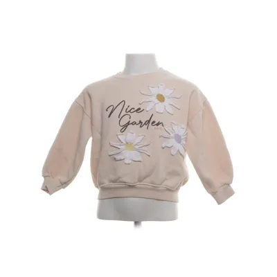 Sweatshirt (Beige) van Zara Katoen, Elastaan, Polyurethaan