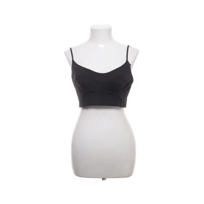 Crop top (Black) from Vovk Elastane, Polyester, Viscose