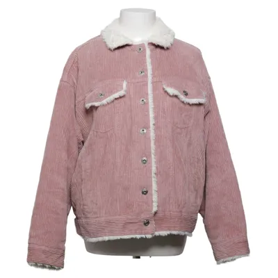 Veste en jeans fourrée (Rose, Blanc) de Soya Fashion Coton, Élasthane, Polyester