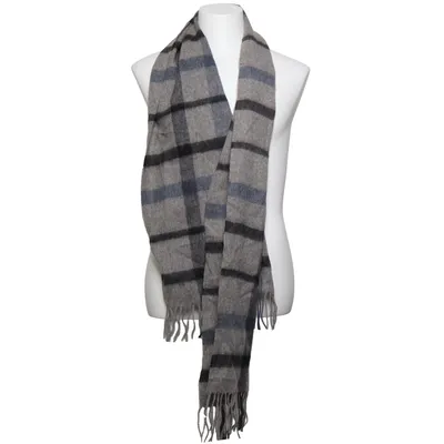 Scarf (Black, Blue, Gray) from Dressmann Wool