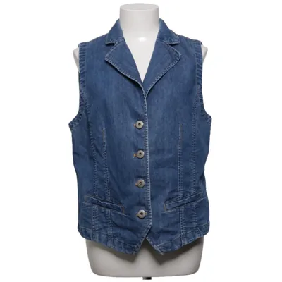 Denim vest (Blue) from Westerlind Cotton, Elastane, Polyester