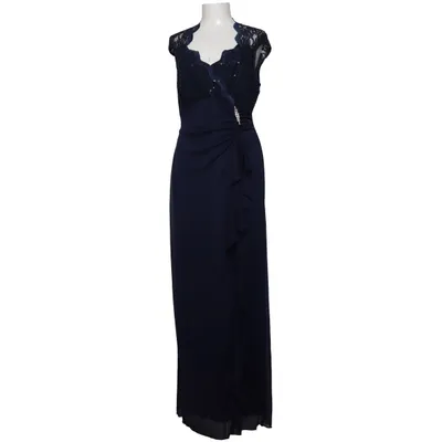 Abendkleid (Blau) von Connected Apparel Elasthan, Polyamid, Polyester