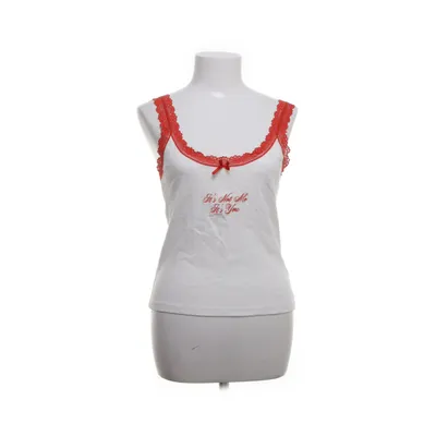 Pajama top (White, Red) from Urban Outfitters Cotton