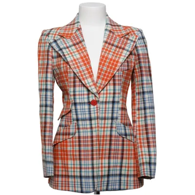 Blazer (Orange, Weiß, Blau) von Daniel Hechter