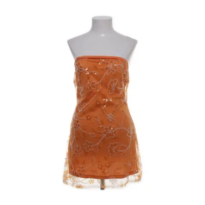 Robe dos-nu (Orange) de Shein Polyester