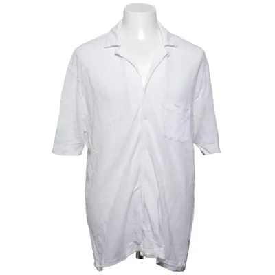 Korte mouwen shirt (Wit) van Daniele Fiesoli Elastaan, Linnen