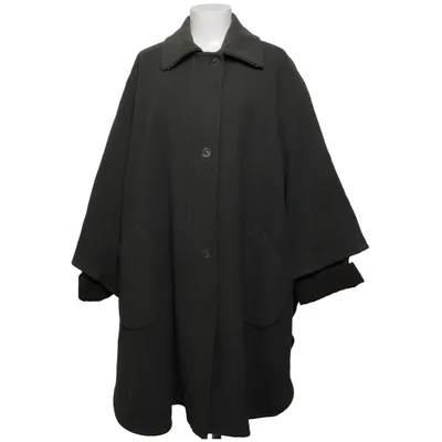 Coat (Gray) from Fougstedts Polyamide, Viscose, Wool