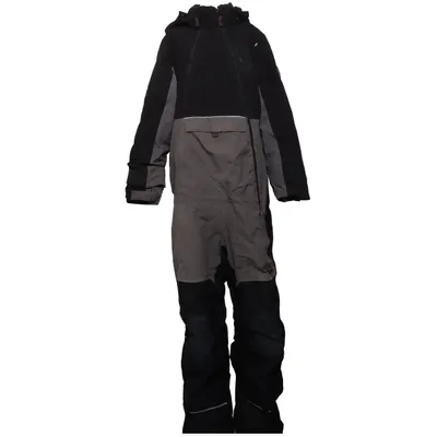 Outdoor Overall (Schwarz, Grau) von Lindberg Elasthan, Nylon, Polyester