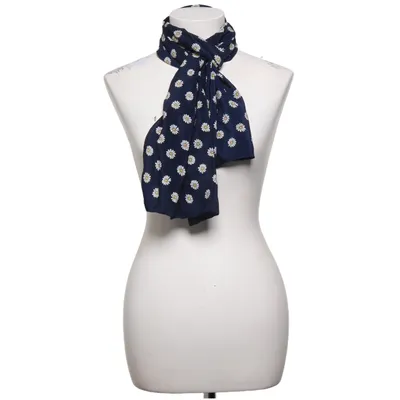Shawl (Blue, White) from Reine Seide Silk
