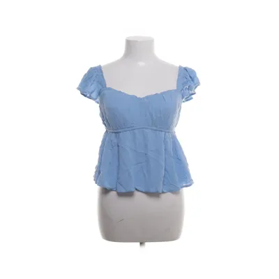 Crop top (Blå) fra Hollister California Polyester, Viscose