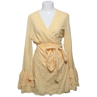 Robe portefeuille (Jaune) de Tularosa Coton