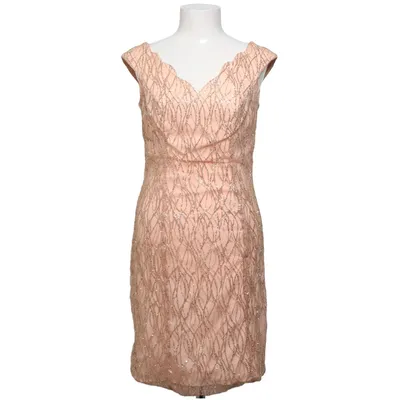 Robe de cocktail (Beige, Multicolore) de Altanight Polyester
