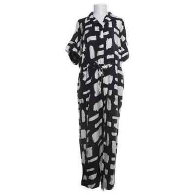 Jumpsuit (Black, White) from Gina Collection Modal, Polyamide