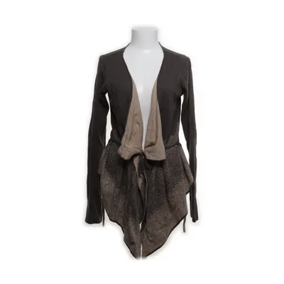 Wrap cardigan (Gray, Beige) from Object Cotton