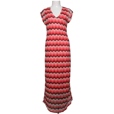Maxi jurk (Roze, Wit, Zwart) van Liberty Woman Elastaan, Polyester, Viscose